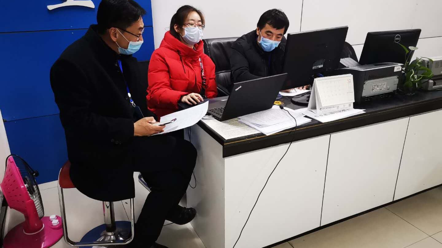 防控疫情,后勤人在行动