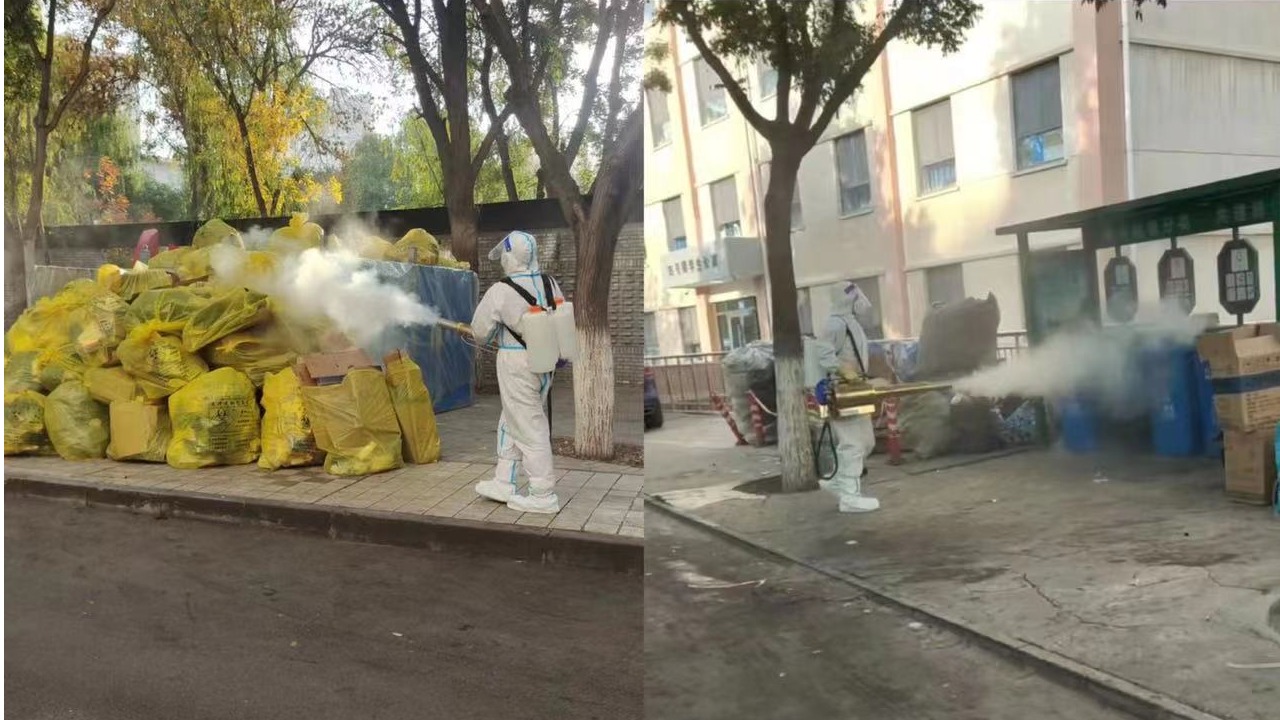 “疫”线孤勇者——记防疫一线的后勤人